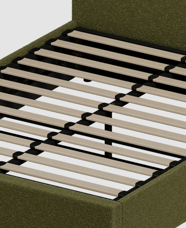 Slatted mattress support Slatted mattress support