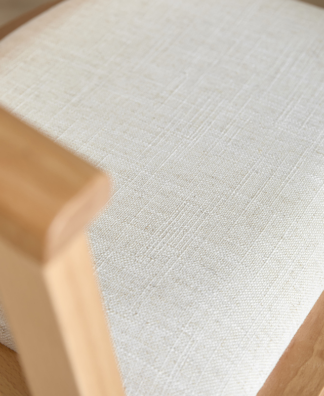 Linen-look upholstery