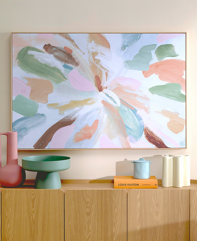 A riot of colour
