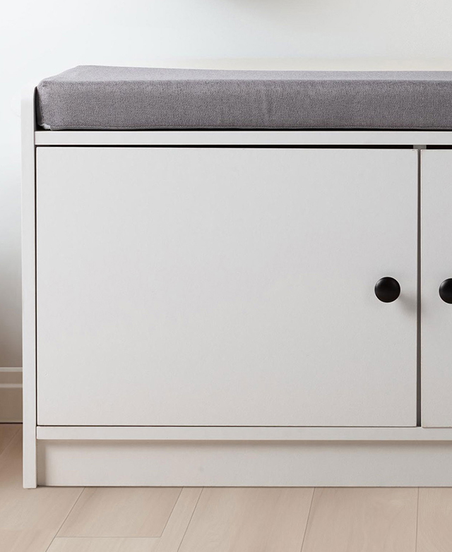 Convenient hallway storage Convenient hallway storage