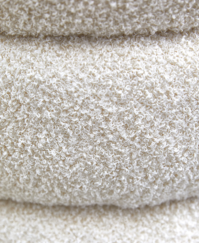 Cosy, recycled upholstery