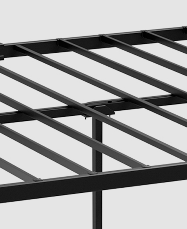 Evenly-spaced slatting