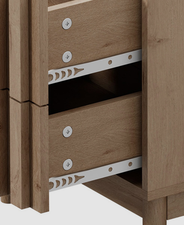 Smooth drawer movement