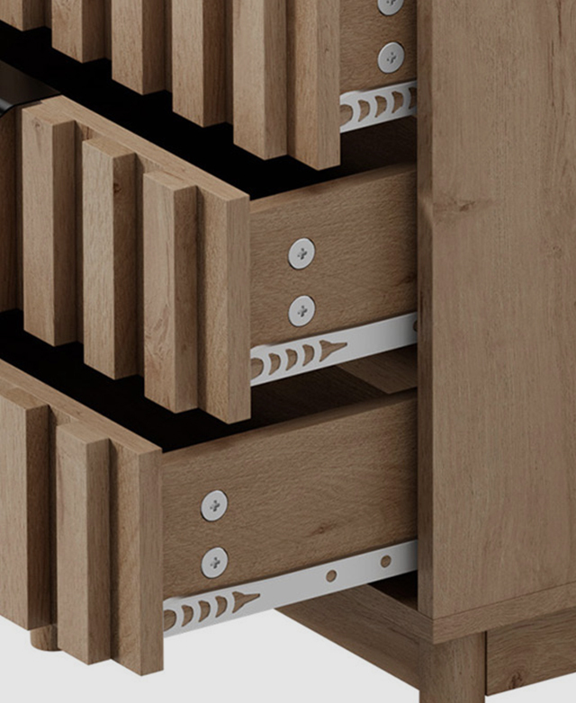 Smooth drawer movement Smooth drawer movement
