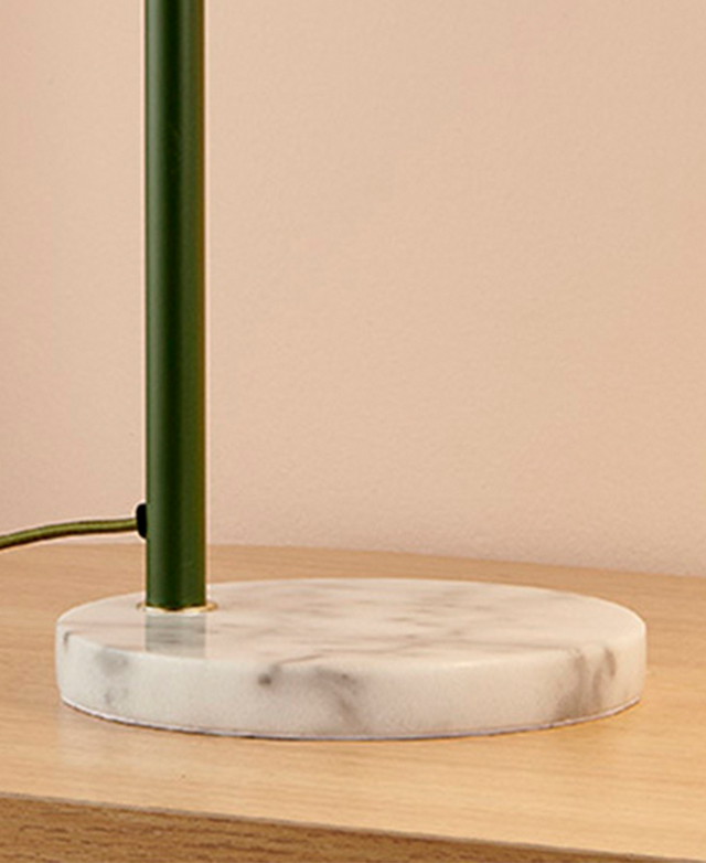 Weighty marble base