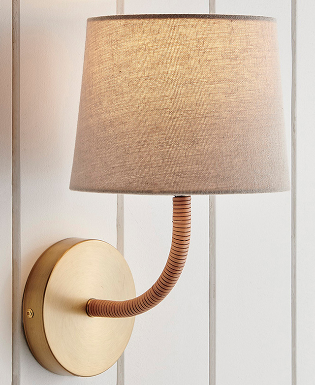 Kala Linen Wall Light