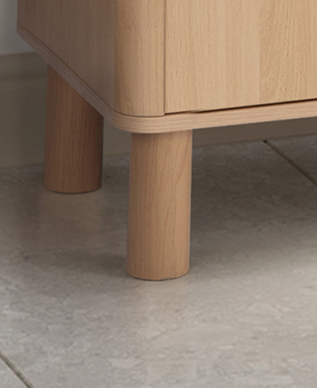 Solid wood legs