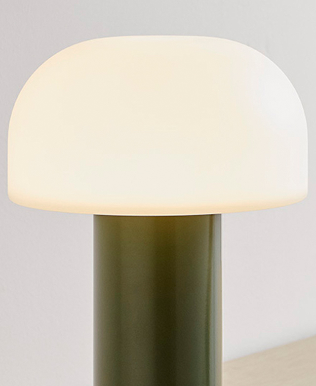 22cm Jaden Mushroom Portable LED Touch Lamp