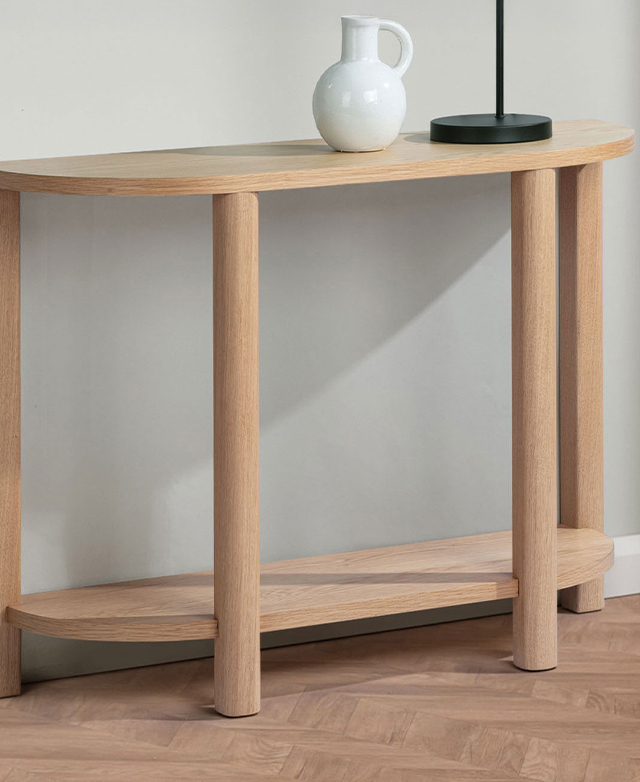 Natural timber look