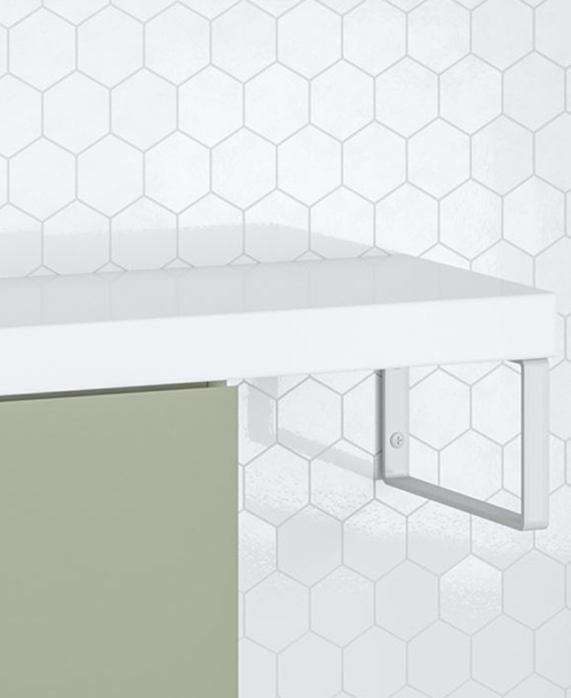 Seamless ceramic top