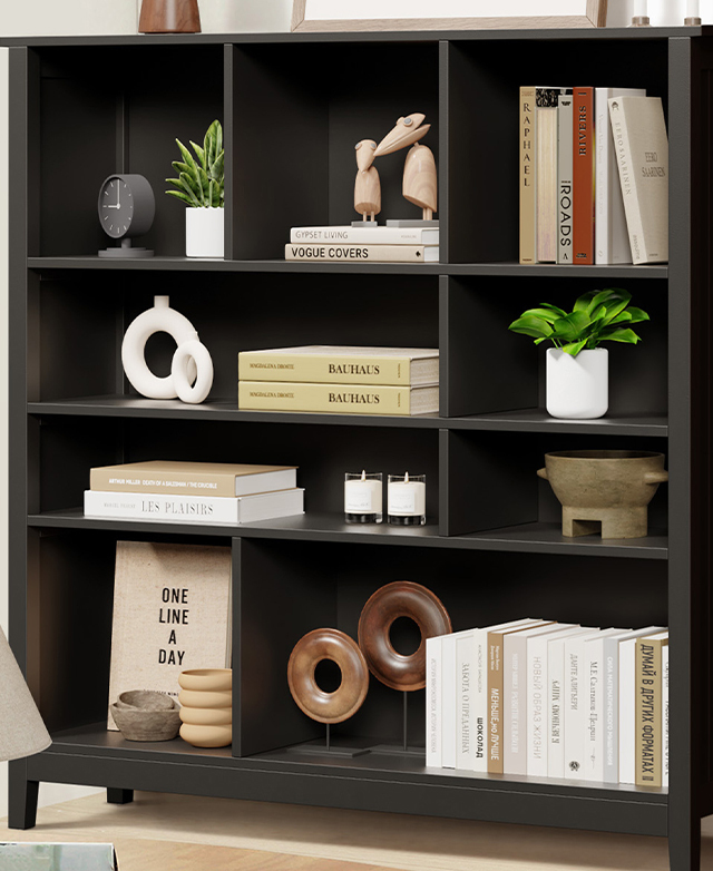 Versatile storage and styling