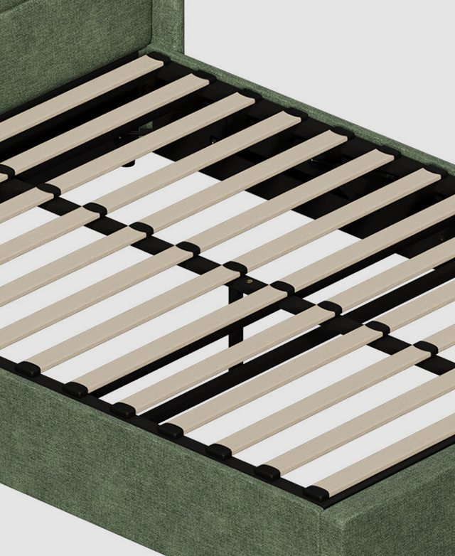 Breathable mattress support