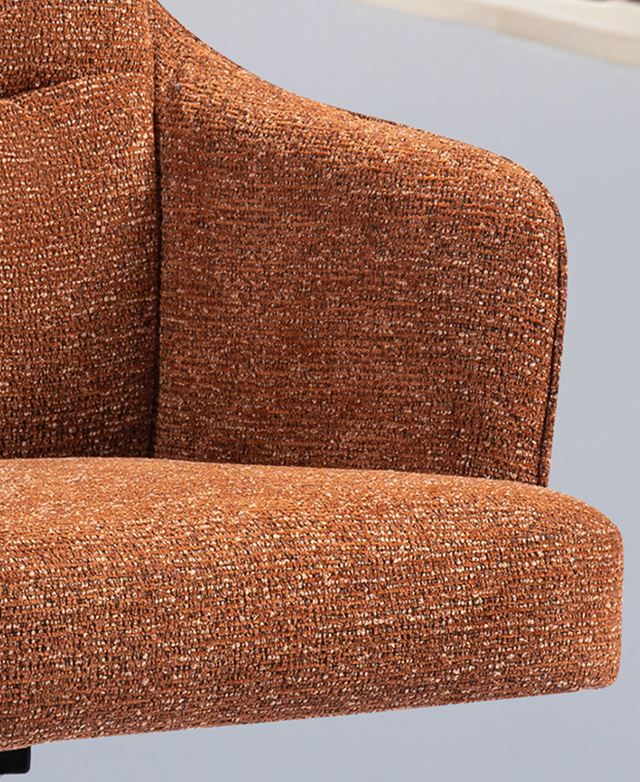 Tactile chenille upholstery