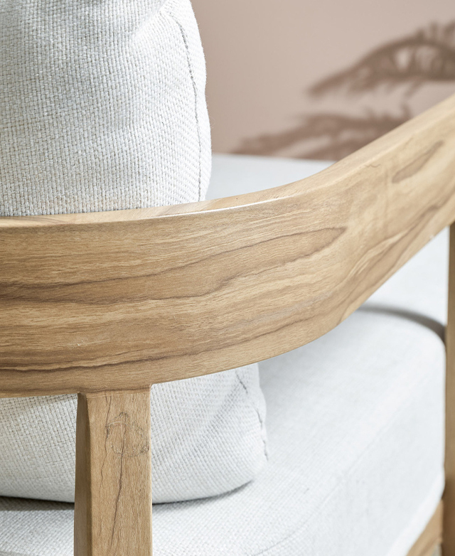 Robust timber look