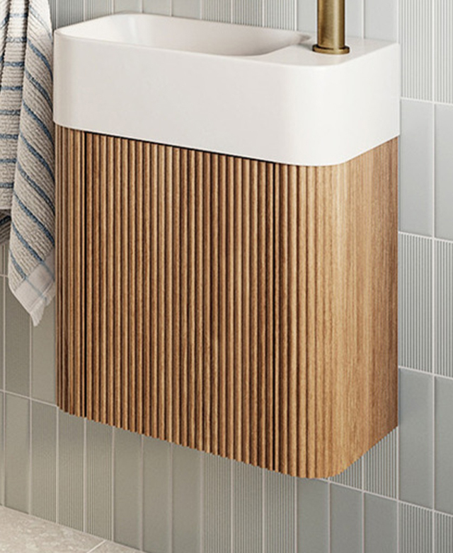 Well-crafted vanity