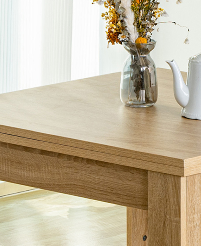 Melamine surface