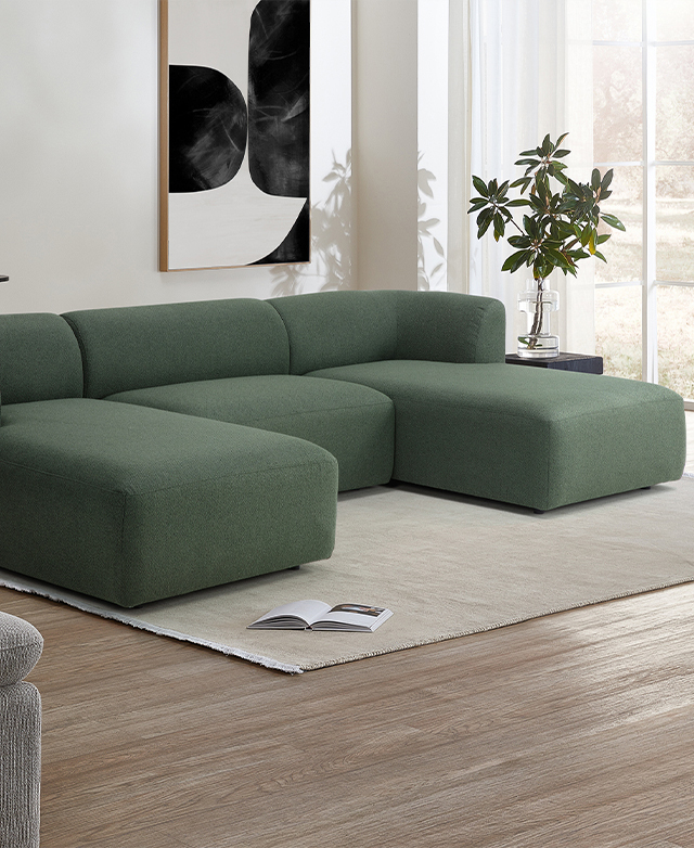 Stylish, sculptural form
