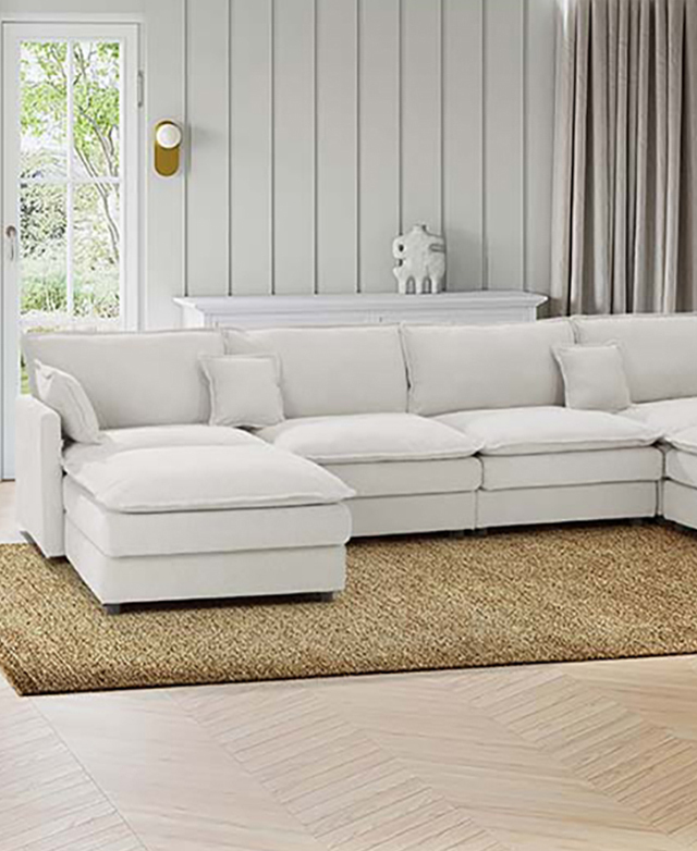 Semi-compressed furniture