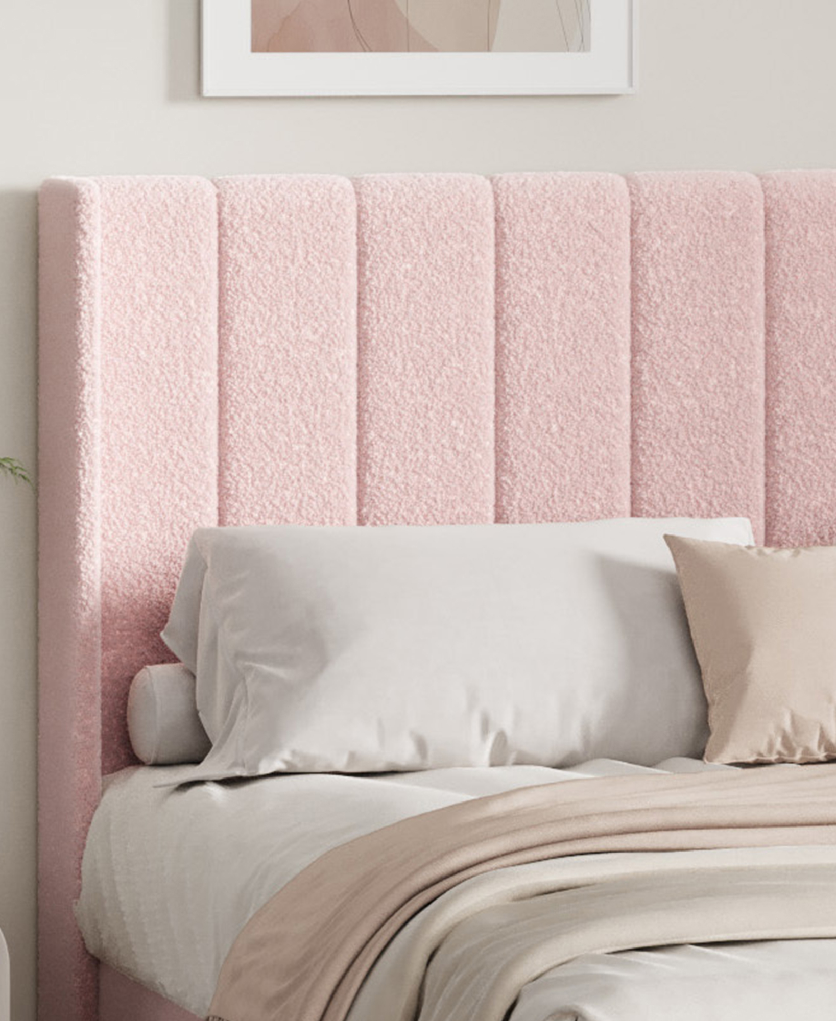 Channel tufted bedhead