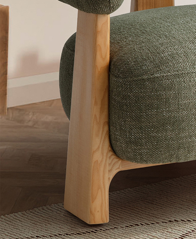 Ash wood legs
