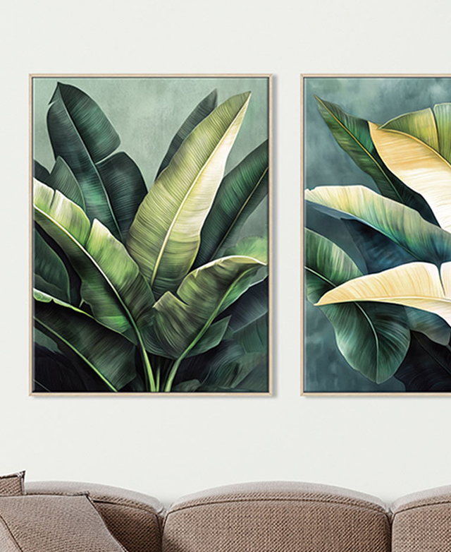 Modern tropical feel