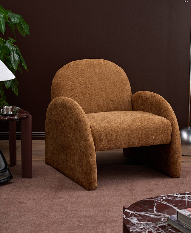 Bold, sculptural curves