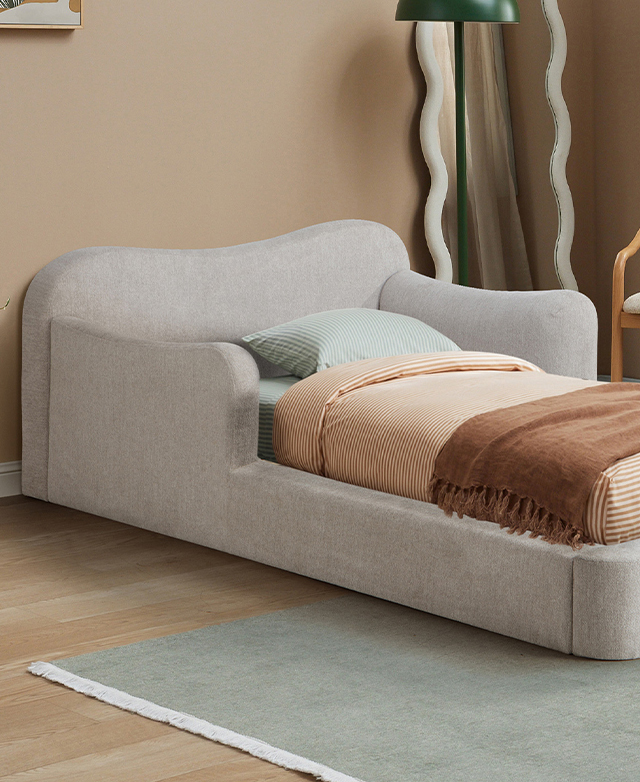 Playful sofa-style bed
