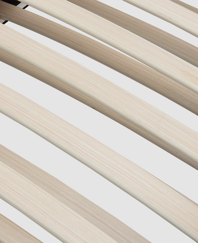 Slatted mattress support