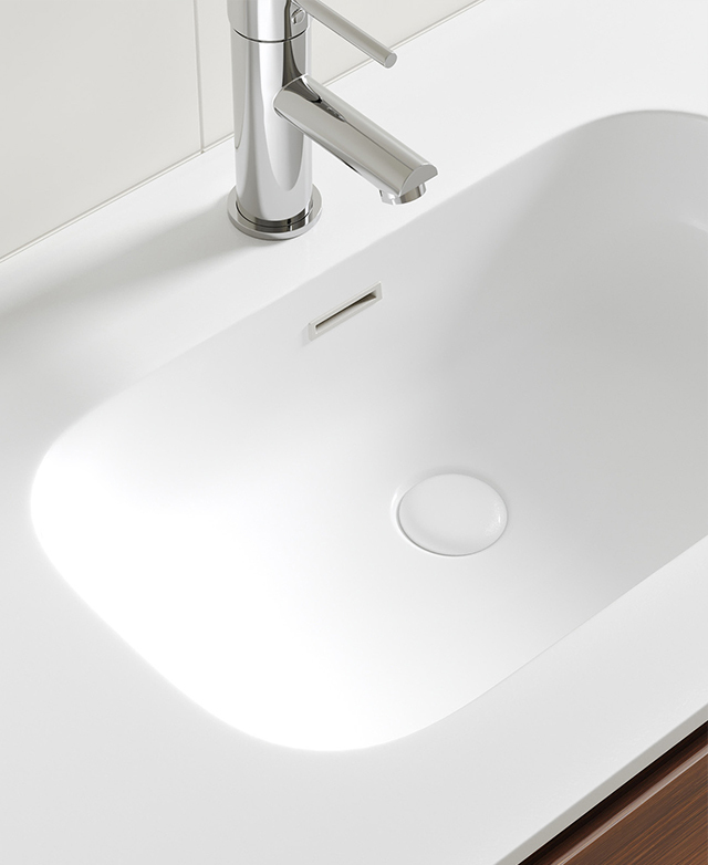 Integrated basin benefits