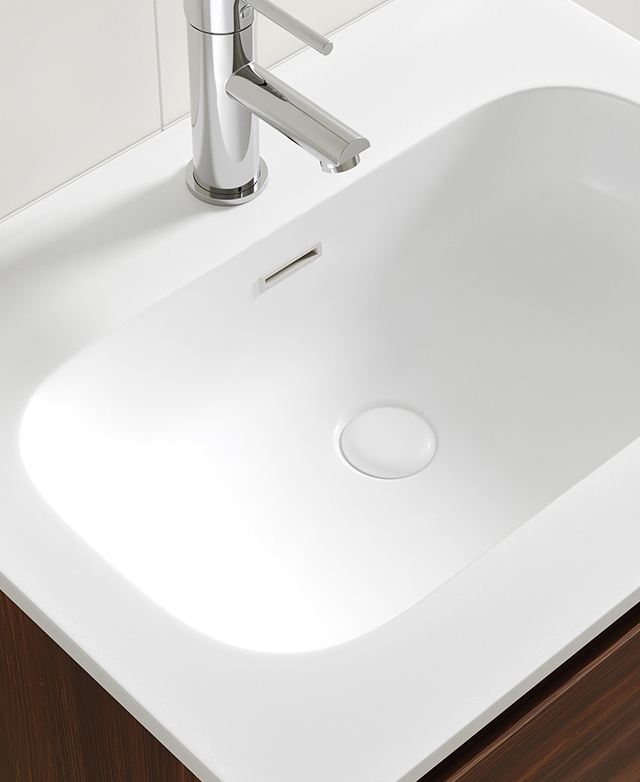 Integrated basin benefits
