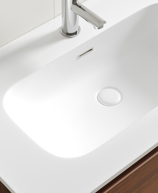 Integrated basin benefits