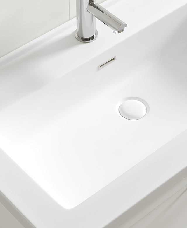 Integrated basin benefits