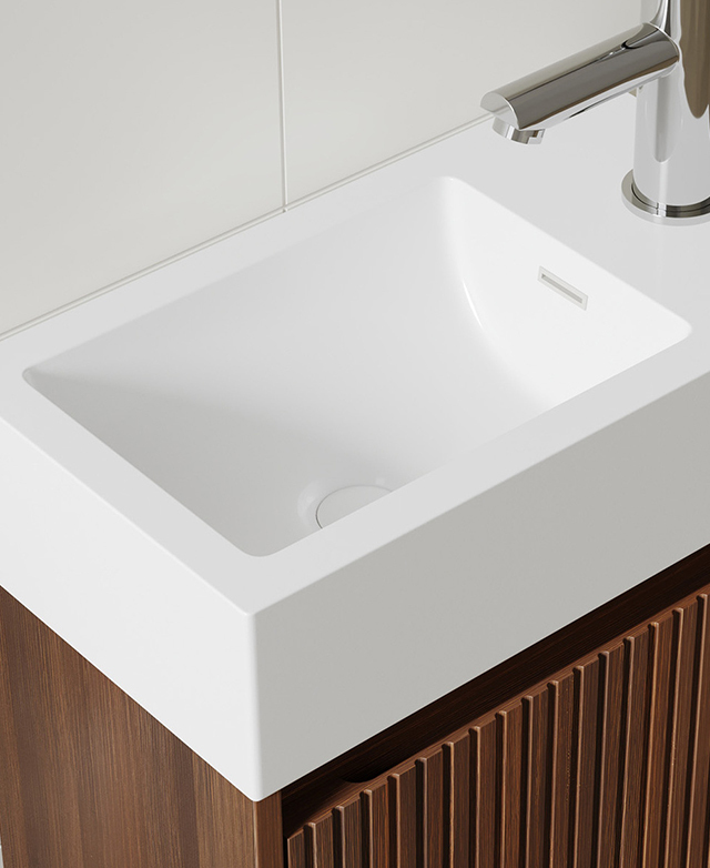 Integrated basin benefits