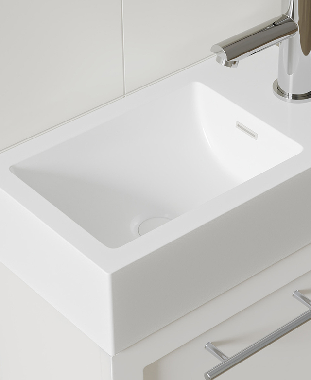 Integrated basin benefits