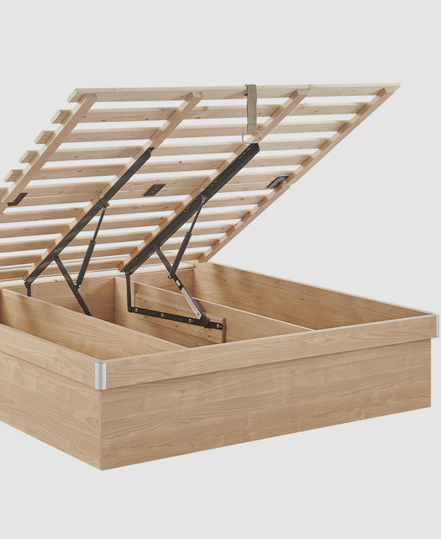 Easy access hidden storage
