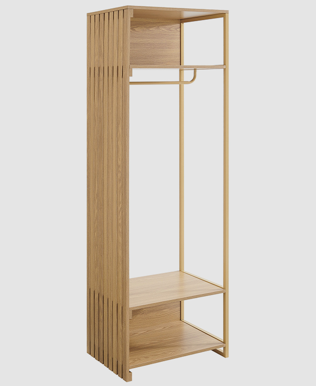 Semi-enclosed storage