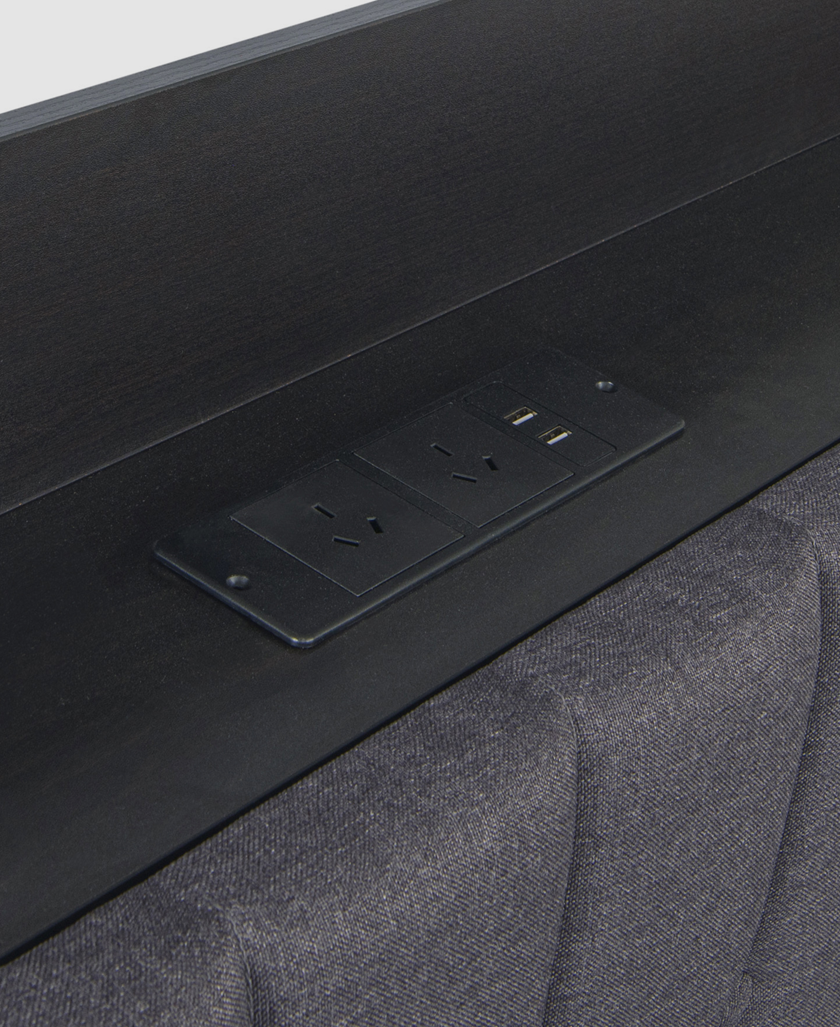 Integrated power outlets