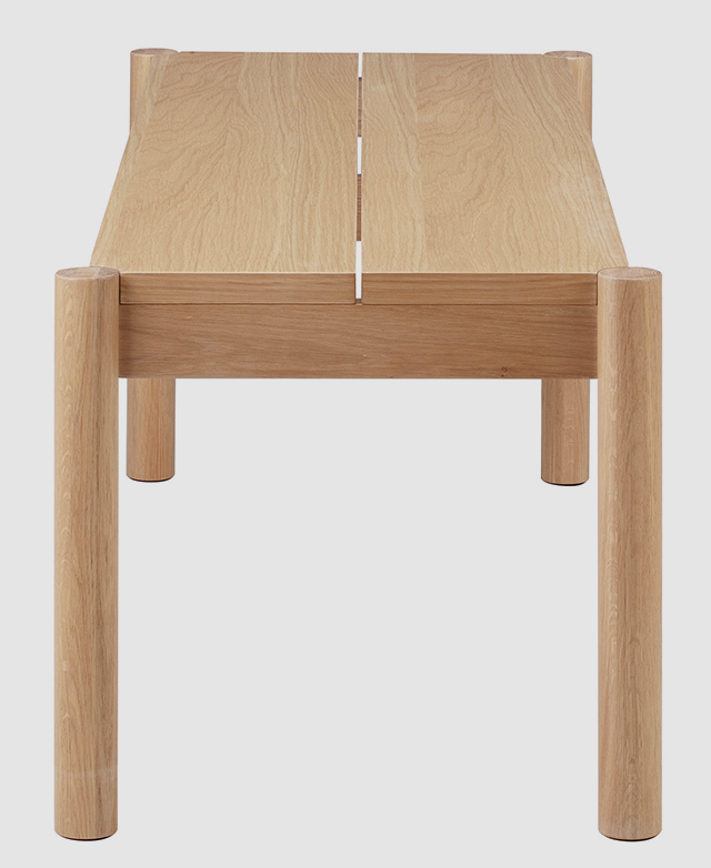 Minimalist split-panel design