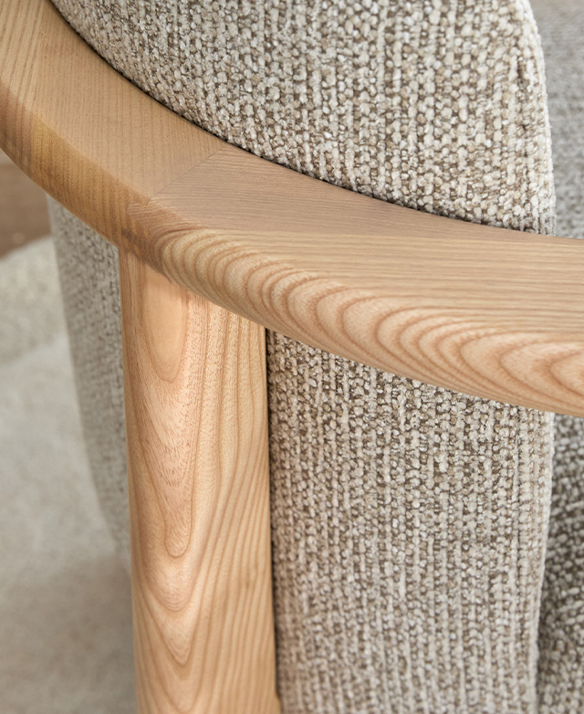 Ash wood details
