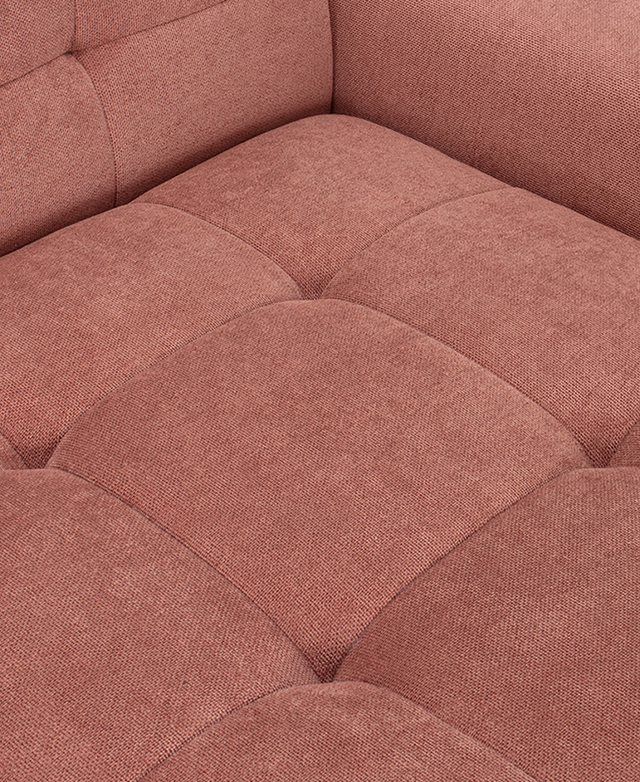 Soft, resilient upholstery