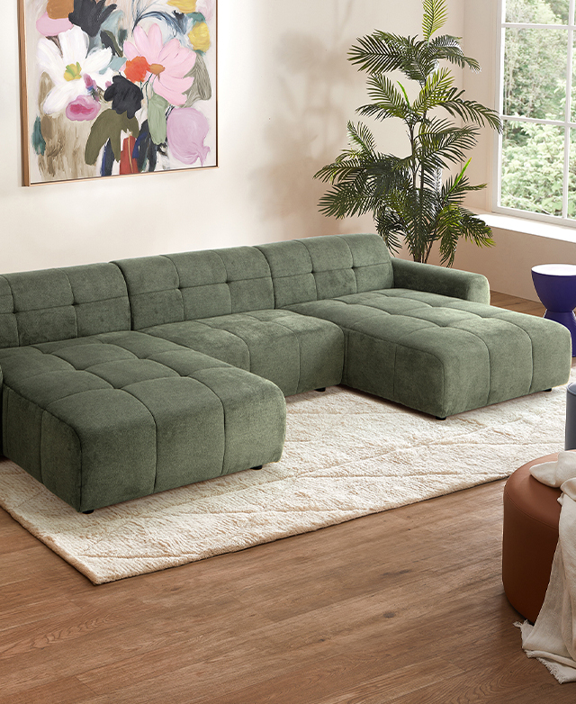 Expansive seating area