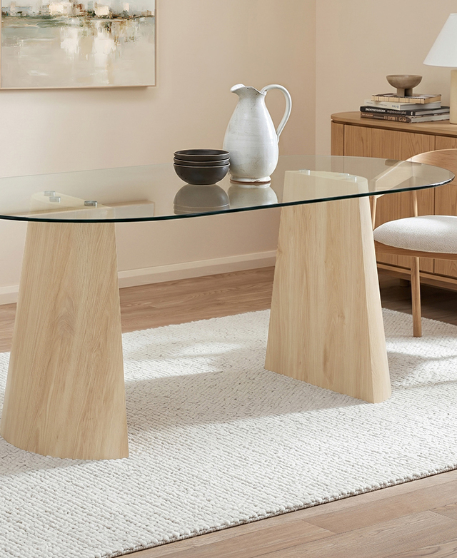 Sweeping oval profile