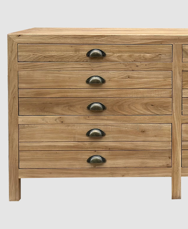 Recycled timber character