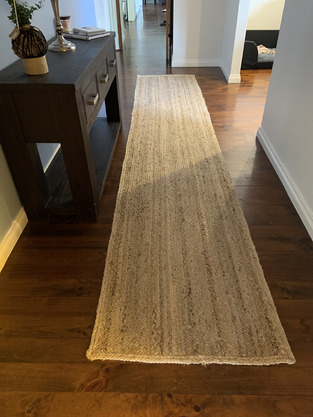 Network Natural Hand-Braided Jute Runner & Reviews | Temple & Webster