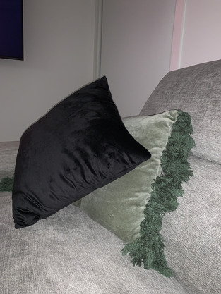 Bianca Vivid Velvet Cushion | Temple & Webster