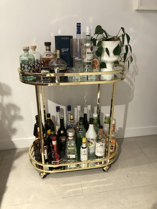 Temple & Webster Miami Bar Cart