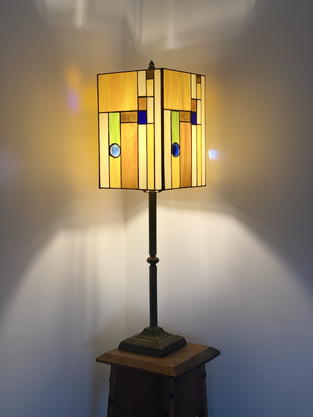 Forest Tiffany 68cm Tiffany Lantern Table Lamp | Temple & Webster