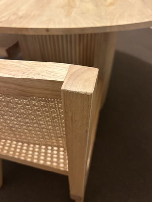 Temple & Webster Korina Rattan Dining Chairs