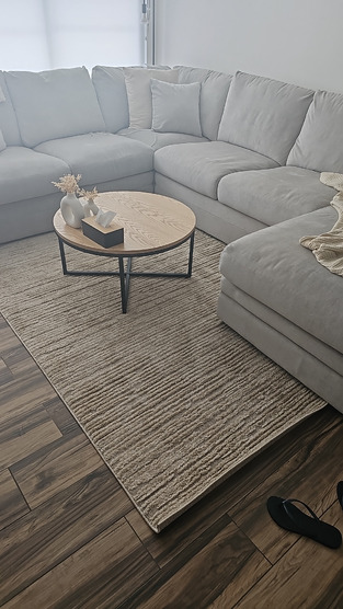 Network Rugs Natural Alyna Contemporary Rug | Temple & Webster