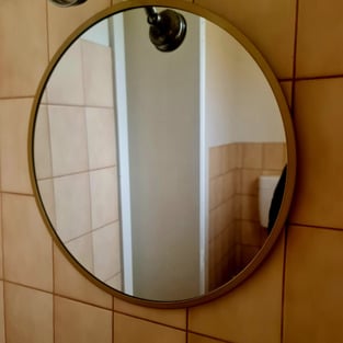 Oakleigh Home Zane Round Wall Mirror | Temple & Webster